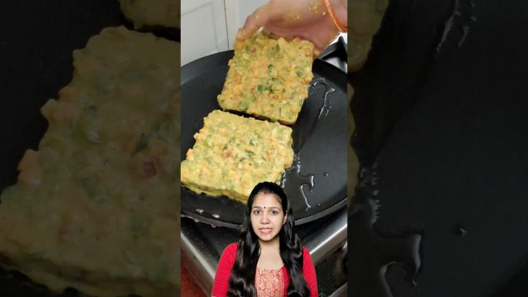 5 मिनट में बनाएं ब्रेड टोस्ट Besan Bread Toast #viral #trending #shorts #youtubeshorts #toast