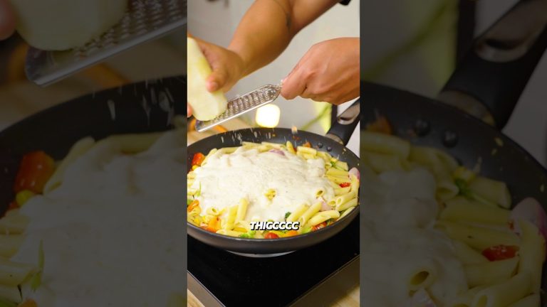 White Sauce Pasta at home !!