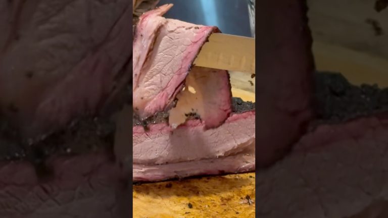No Wrap Packer Brisket #bbq #foodie #youtubeshorts