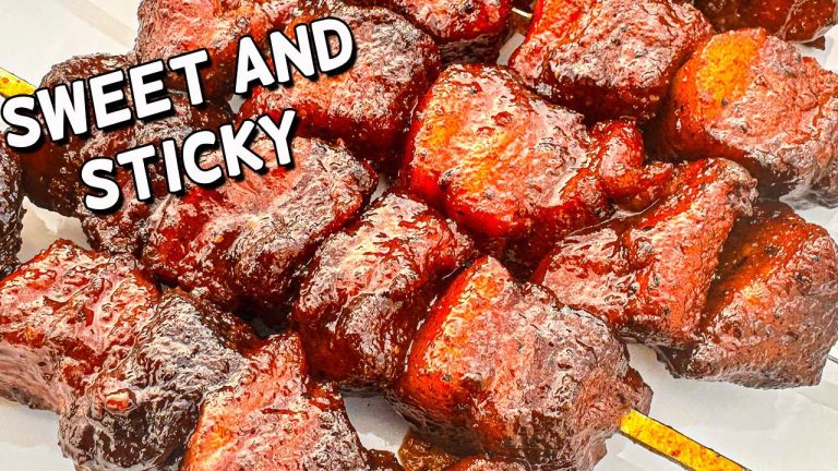 Pork Belly Lollipops by Schueys BBQ