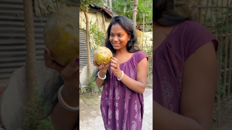 বেল পানা | Bel Pana Recipe #food #cooking #shorts #recipe