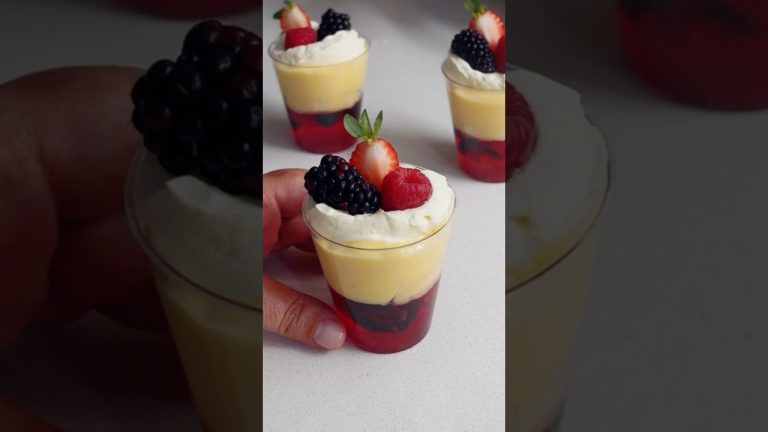 Easy Dessert Cups – 3 ways