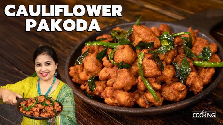 Crispy Cauliflower Pakoda | Evening Snacks | Finger Food | Street Food | Cauliflower Recipes