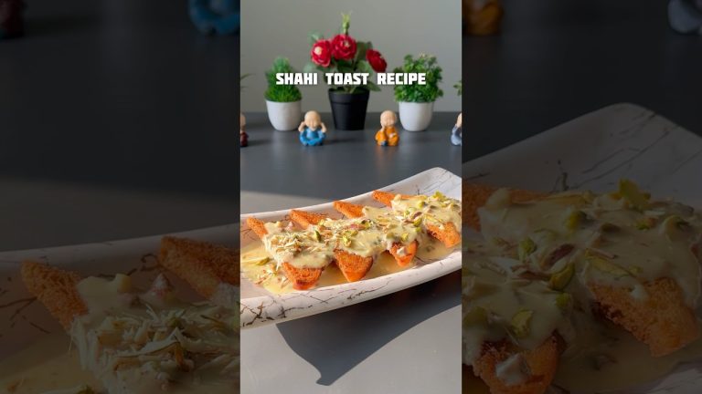 Trending recipe of Shahi Toast Recipe #shorts #dessert #toast #bread