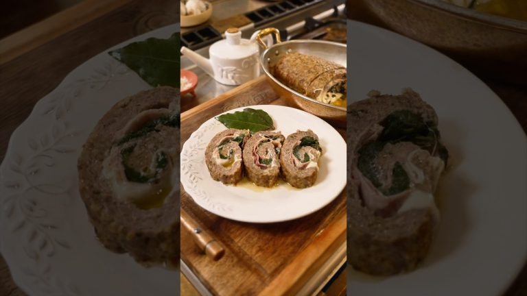 EASTER Stuffed Meatloaf #cooking #recipe #italianfood #thepastaqueen