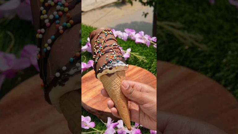 Chocolate Dessert Recipe #chocobar #icecream #youtubeshorts #shorts #trending #viral #recipe #yt