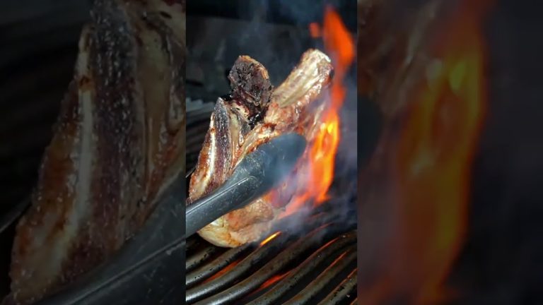 🔥 Perfektes Schweinekotelett vom Grill #bbq #grillen #steak