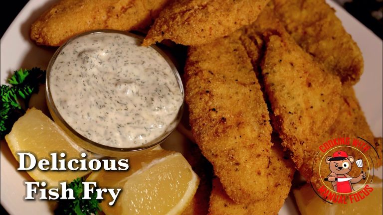 Easy Crispy Fish Fry Recipe! We Make This Every Friday!!