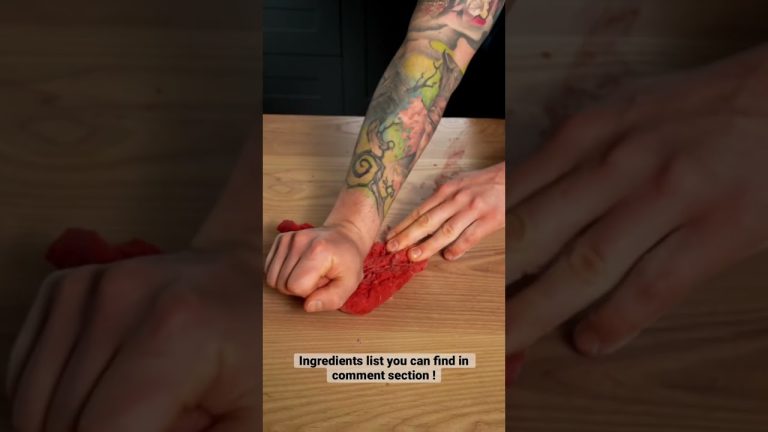 I love making Pasta – how to make beetroot Pasta – recipe #pasta #shorts