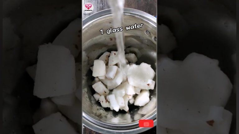 coconut milkshake|healthy homemade smoothie#shorts #ytshorts