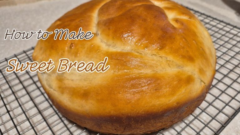 The Sweet Bread I make during Easter | Sally Lunn Bread