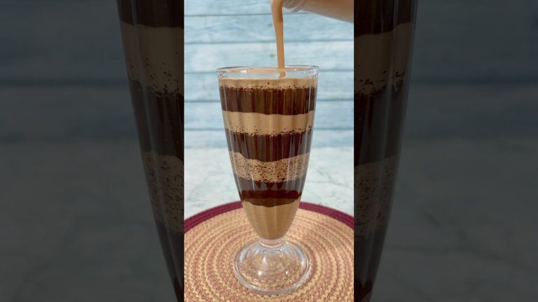 Coffee Banana Shake for the Breakfast #shorts #recipebreakfastrecipe