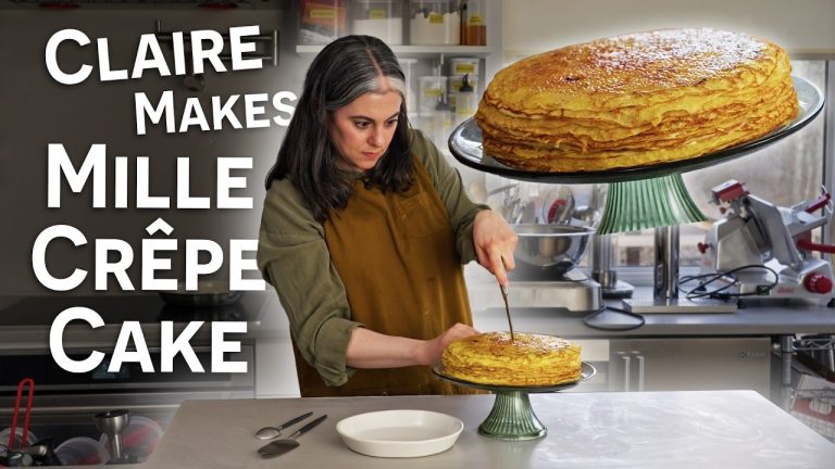 How To Make Claire Saffitz’s Stunning Mille Crêpe Cake Recipe | Dessert Person