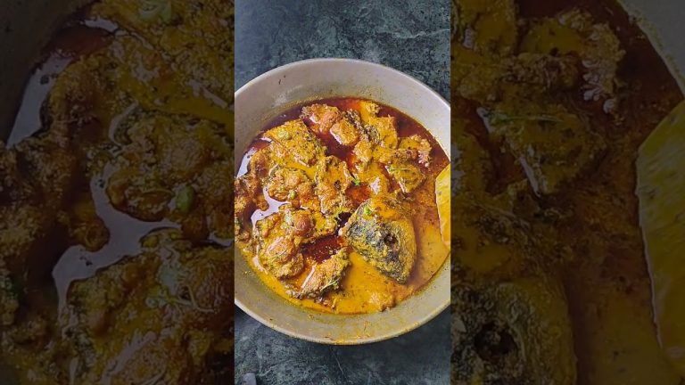 sarson wali Rehu fish curry recipe #fish#shorts #rehufishcurry#nonvegrecipe #bengalifish#fishdishes