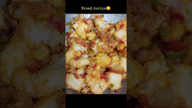 Bread recipe easy at home🤤 #shorts | Summer snacks recipe