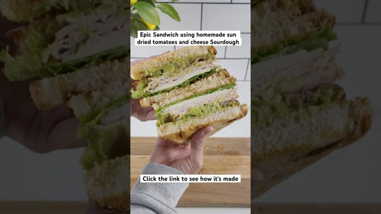 Best sandwich I’ve made—hands down #recipe #bread #homemade