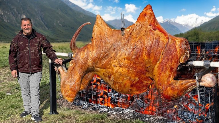 Roasted A Whole Double Humped Camel! THE BEST Meat You Can Try