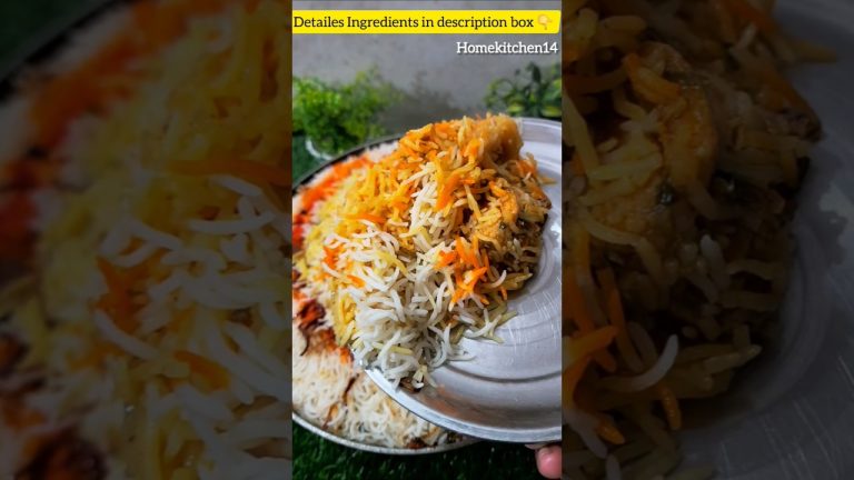Chicken Dum Biryani #shorts #chickenrecipes #viralvideo