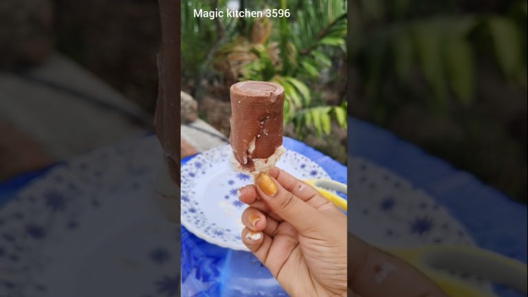 chocobar recipe 🤤 #trindinge #chocolate #chocobar #icecream #youtubeshorts