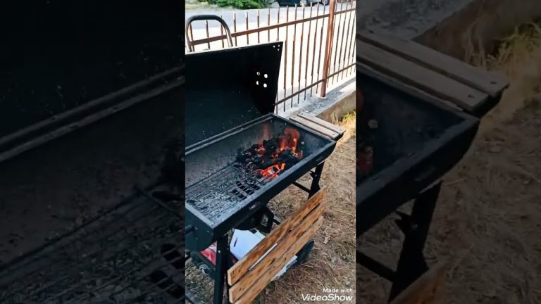 Come accendere la carbonella del BBQ, con il soffiatore/gonfiatore per materassini PARKSIDE! 🤣