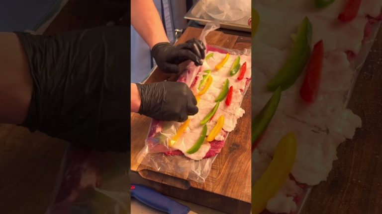 “This Is No Ordinary Kebab – It's a BBQ Lamb Roll Masterpiece! 🔥🥩” #meat #butchery #food #bbq