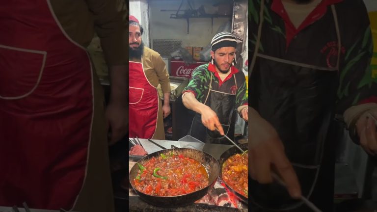 Best Special afghani Beef tikka Karai #streetfood #food #afghanifood