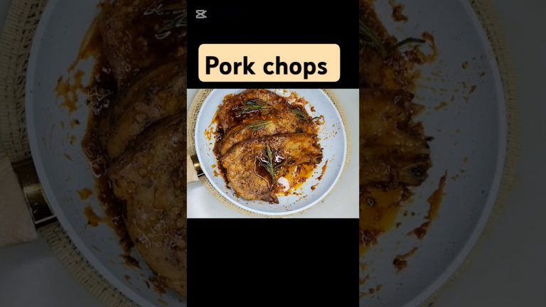 How to make pork chops / airfryer pork chops recipe