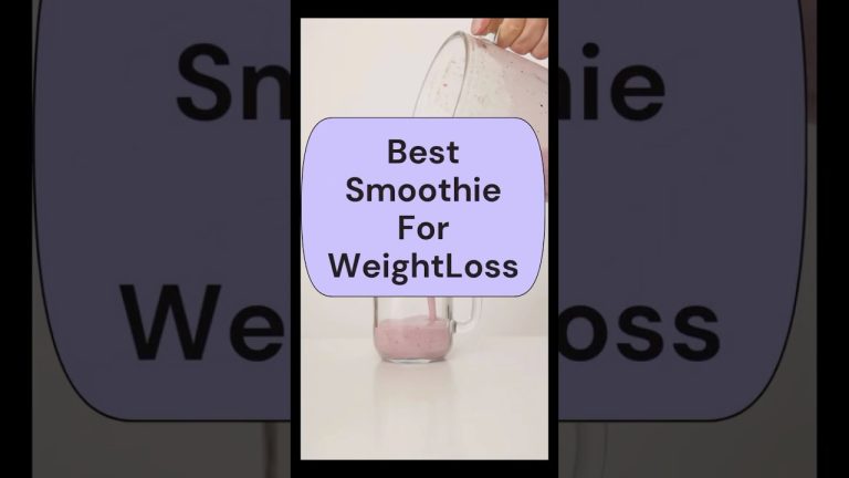 Weight Loss Smoothie recipe🤤🥰 #weightlossdiet #smoothierecipes #ytshorts #shorts