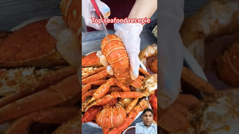 top seafood recepie #seafood #lobster #seafoodboil #crab #foodie #food #chefsnextdoor #streetfood