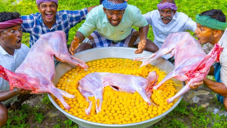 MUTTON OMELETTE | Eggs with Whole Goat Meat | High Protein Omelette Recipe | Healthy Breakfast