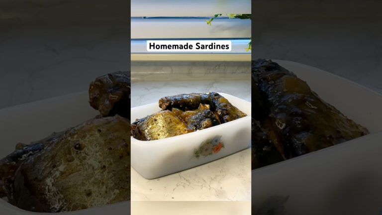 Make Sardines At Home #shortsafrica #aprilwithyoutubeshorts #homemade #sardines #shortvideo