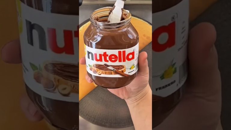 😋💯 yummy #cooking #dessert #recipe #nutella #strawberry #shortvideo #youtubeshorts #cake #ideas