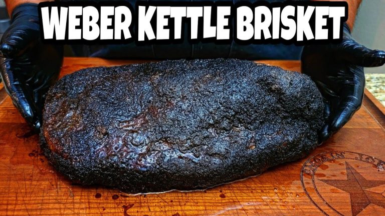 How To Smoke A Brisket On A Weber Kettle – 60 Year Old Weber Kettle