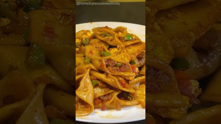 HEALTHY ATTA PASTA Recipe #shorts #shortsviral #pastarecipe #viralrecipe #indianfood