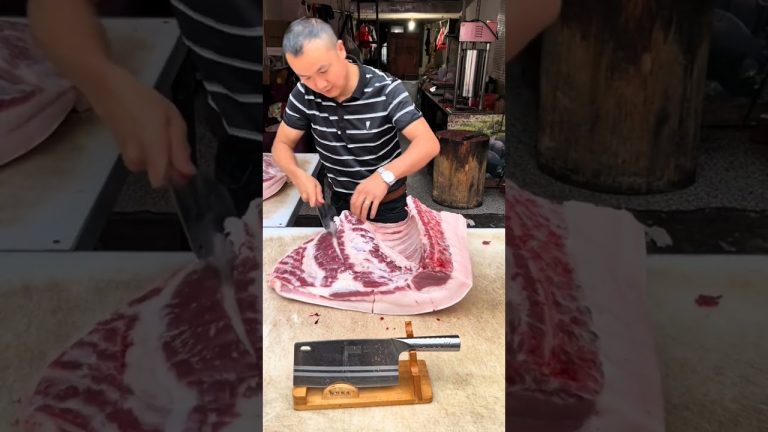 pork cutting technique