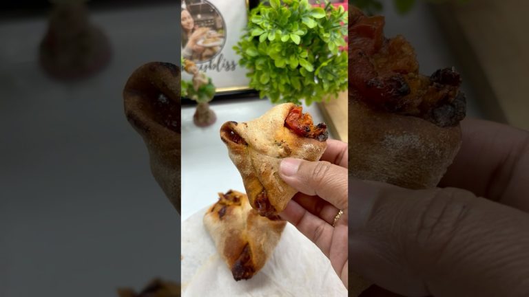 Domino's Style Zingy Parcel #airfryerrecipes #breadmaker #airfryer #dominos #pizzadough