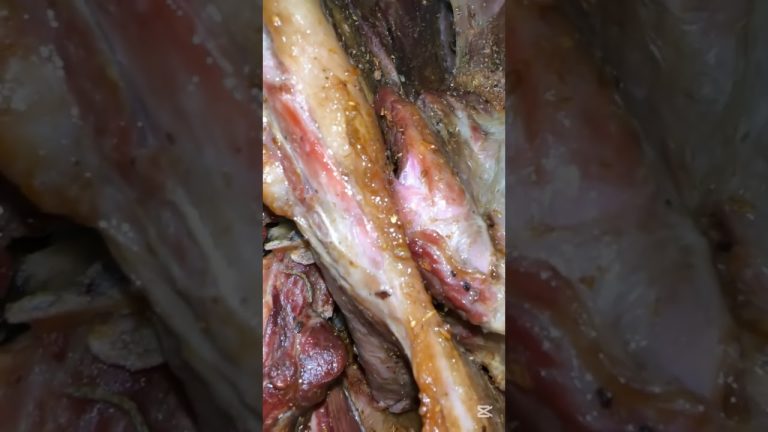 #@CHEFFNOZIMJON#”Traditional Uzbek Tandoor Meat – Soft & Juicy”