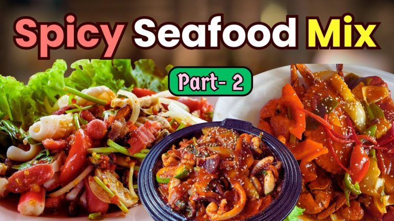 Spicy Seafood Mix | Global Flavors Part 2 | Easy Seafood Recipes 2025!