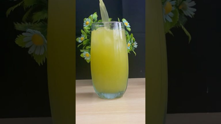 Refreshing Sugarcane Smoothie 🍯 – Easy & Delicious Summer Drink! #shorts #asmr