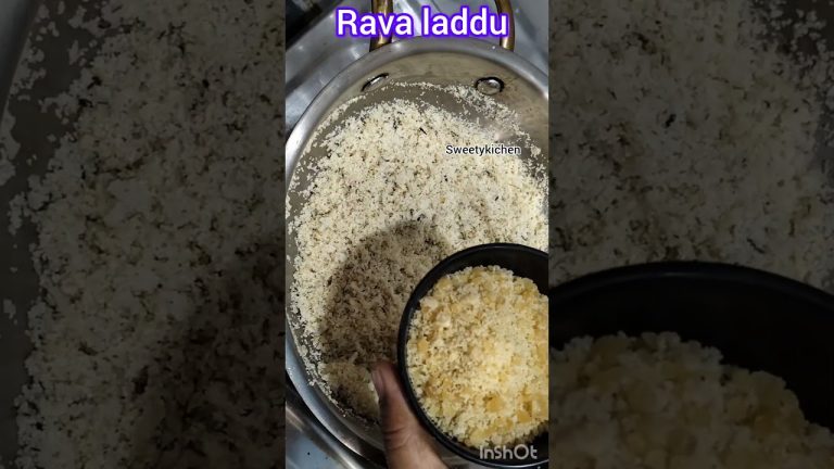 😋రవ్వ లడ్డులు👉 అందరు చేసే మిస్టేక్ ఇదే,#sweetykichen ,#food ,#cooking ,#recipe ,#ytshorts #sweet.