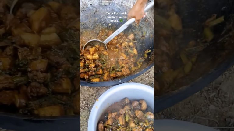 😲 Wow TASTY PORK Curry. Pork Meat Curry. #porkcurry