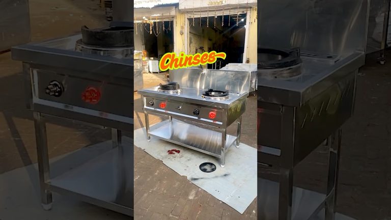 Chinese Bhatti🔥 | Powerful Gas Burner for Street Food & Wok Cooking | Commercial Kitchen Setup