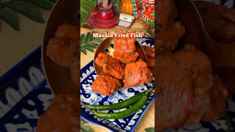 MASALA FRIED FISH #recipe #fish #fishfry #food #viralvideo
