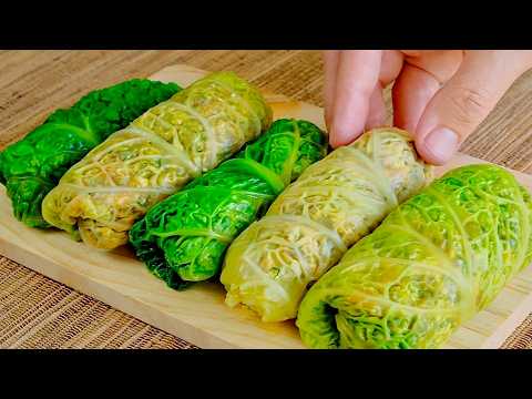Cabbage cooked this way is better than meat! Incredibly delicious cabbage recipes!
