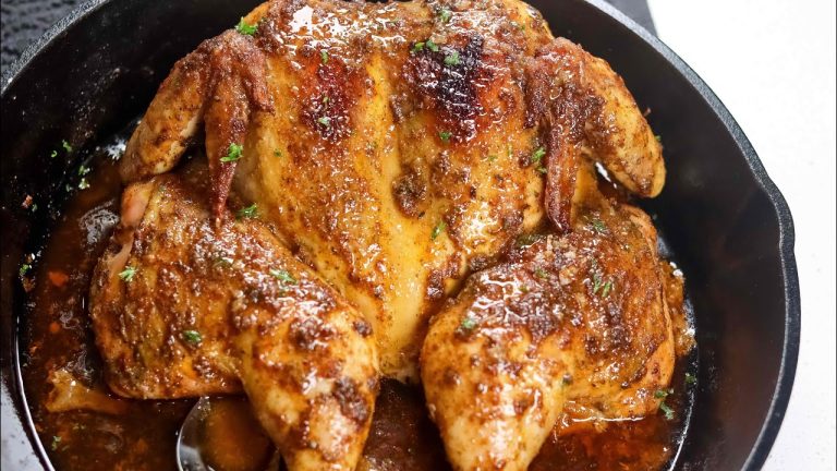 Crispy Oven Baked Chicken Recipe – Easy, Juicy & Full of Flavor