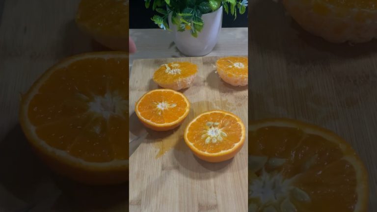 Orange Milkshake Smoothie Recipe 🥛🍊– Quick & Easy Drink! #shorts #asmr