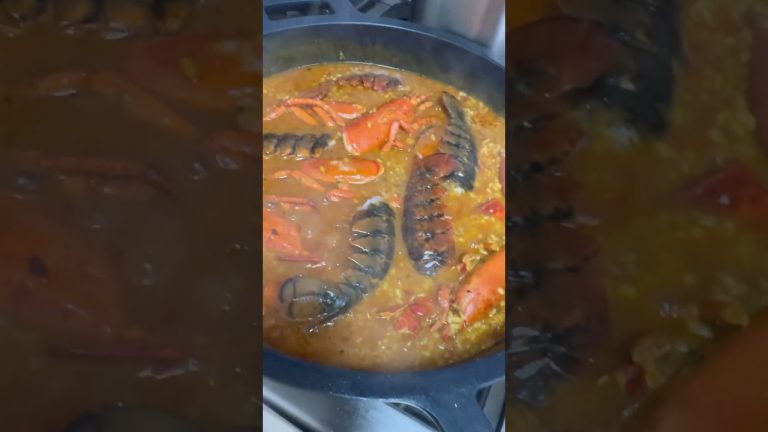 Arroz de muchos kilates #arroz #bogavante #cocinacasera #comida #cocinamediterranea #food #recetas