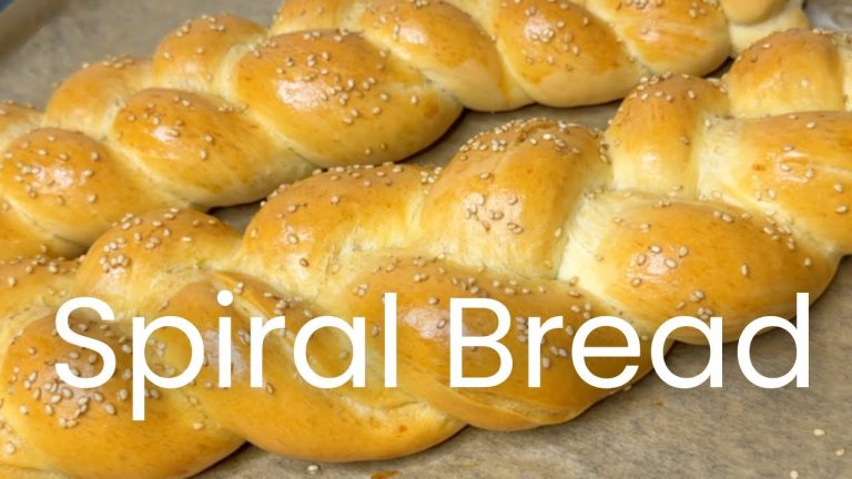 Homemade Spiral Bread I Soft and Fluffy Bread Recipe