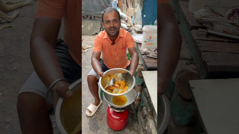 देशी Style कतला मछली Recipe || #shorts