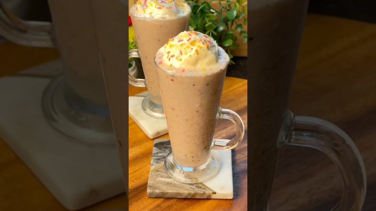Mix fruits smoothie 😍❤️ #shorts #shortsfeed @Yummy_therapy